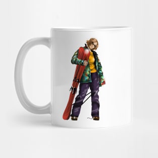 Ski girl Mug